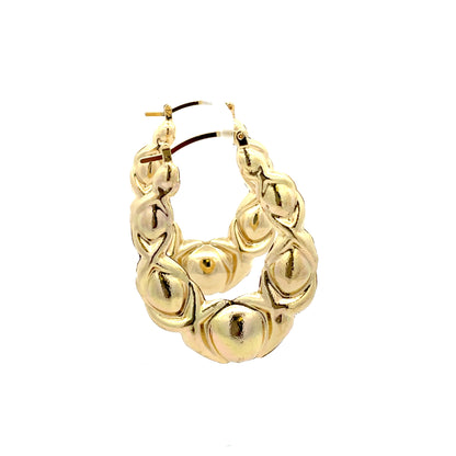 Hug & Kiss Shrimp Earrings - Size 04