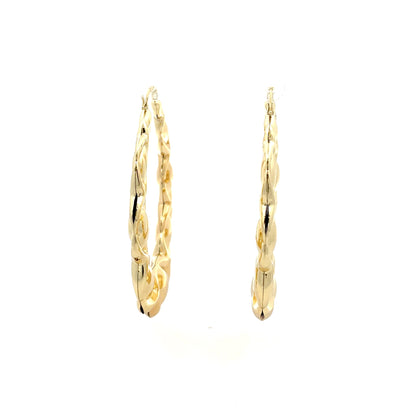 Hug & Kiss Shrimp Earrings - Size 06