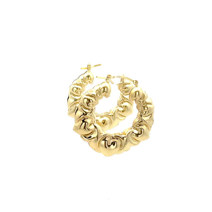 Hug & Kiss Shrimp Earrings - Size 13
