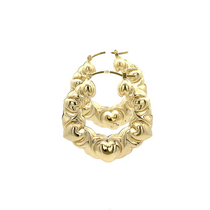 Hug & Kiss Shrimp Earrings - Size 14