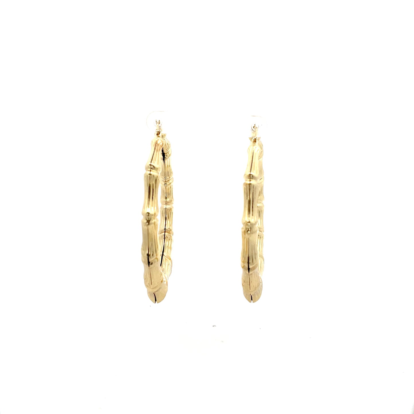 Hug & Kiss Bamboo Earrings - Size 04