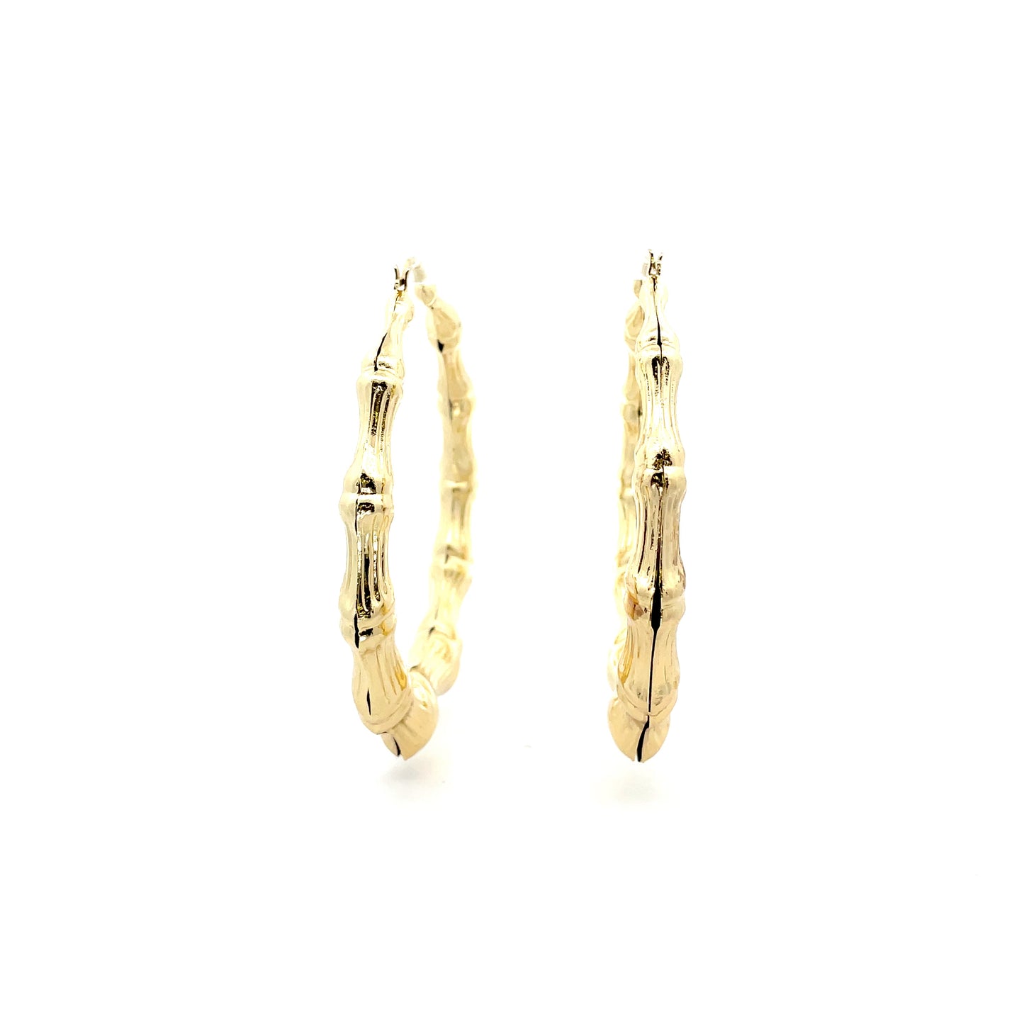 Hug & Kiss Bamboo Earrings - Size 05