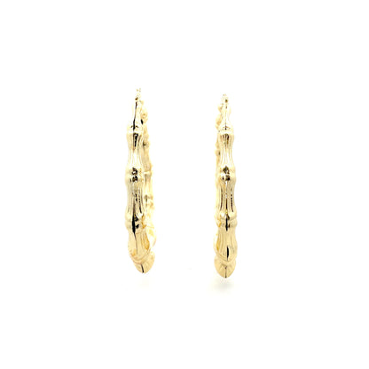 Hug & Kiss Bamboo Earrings - Size 05