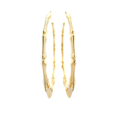 Hug & Kiss Bamboo Earrings - SIze 07