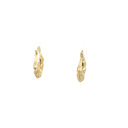 Hug & Kiss Irish Crown Earrings - 301