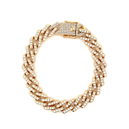 Iced Out Diamond Anklet - Design 04