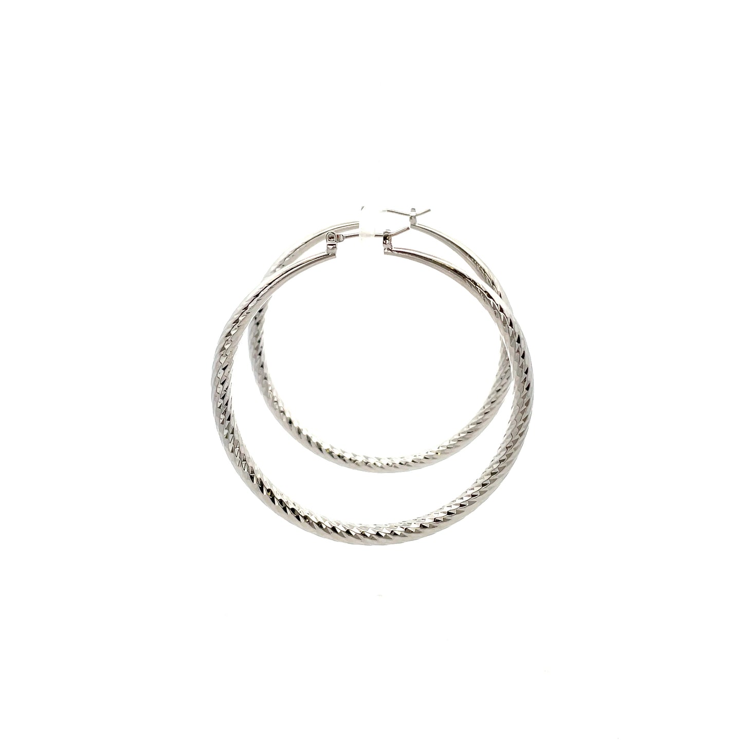 Hollow Round Design Earring - 03