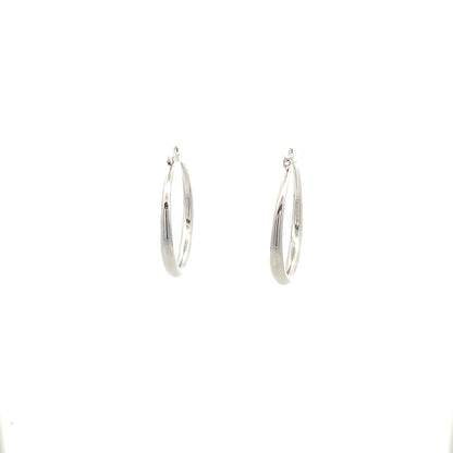Hollow Round Plain Earring - 01