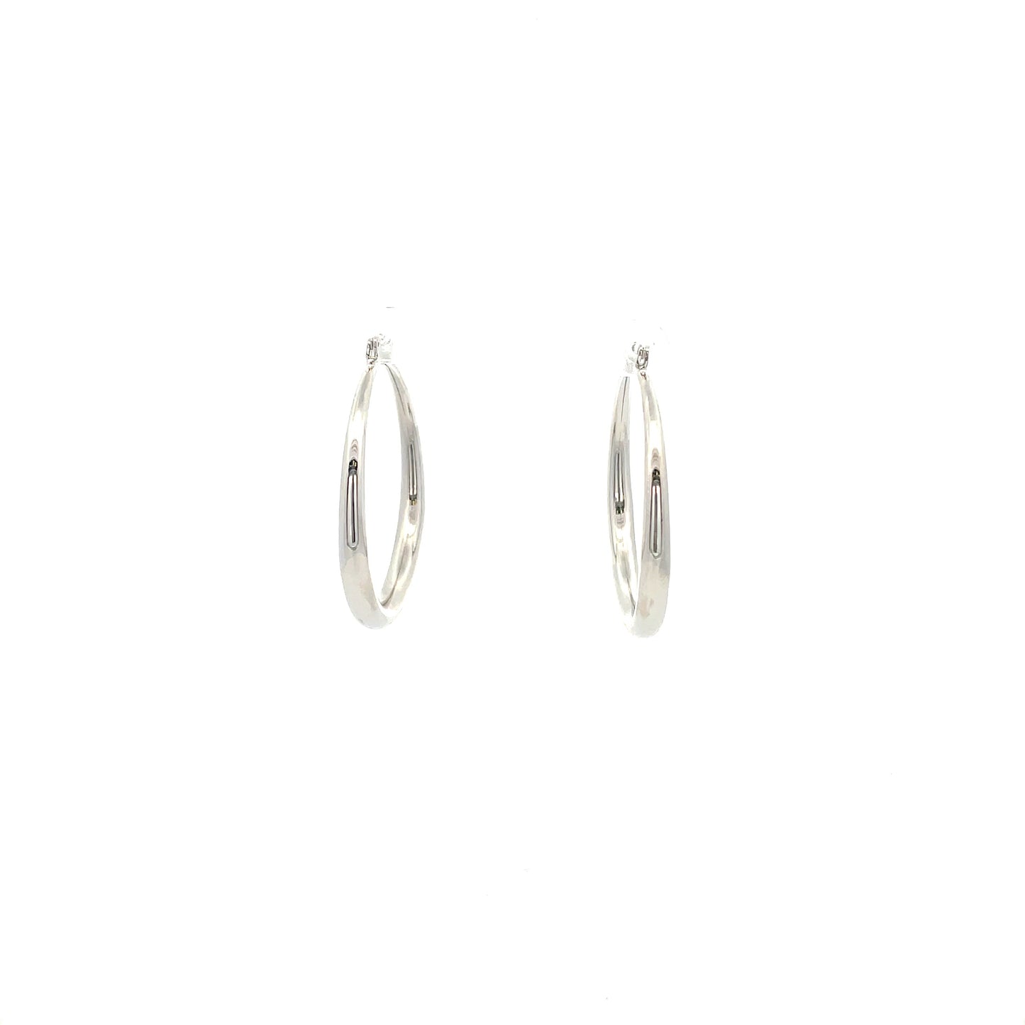 Hollow Round Plain Earring - 01