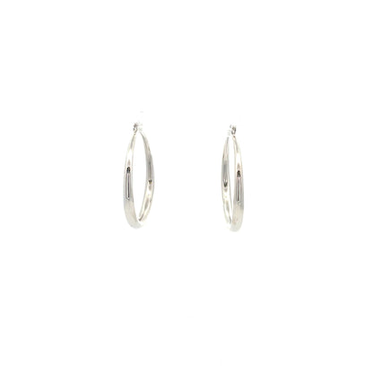 Hollow Round Plain Earring - 01