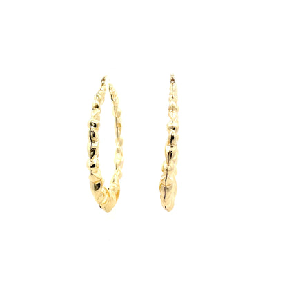 Hug & Kiss Shrimp Earrings -  Size 21