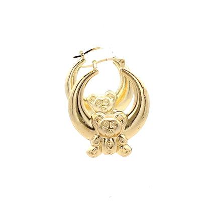Hug & Kiss Bear Earrings - 700