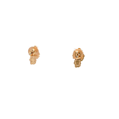 Gold Nugget Earring - 01