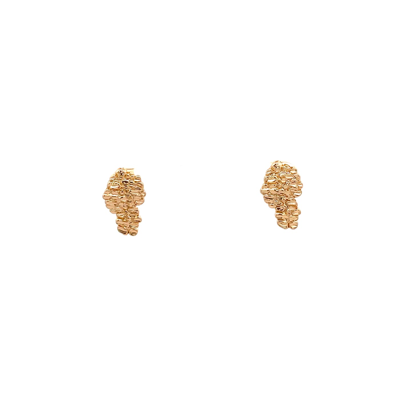 Gold Nugget Earring - 01