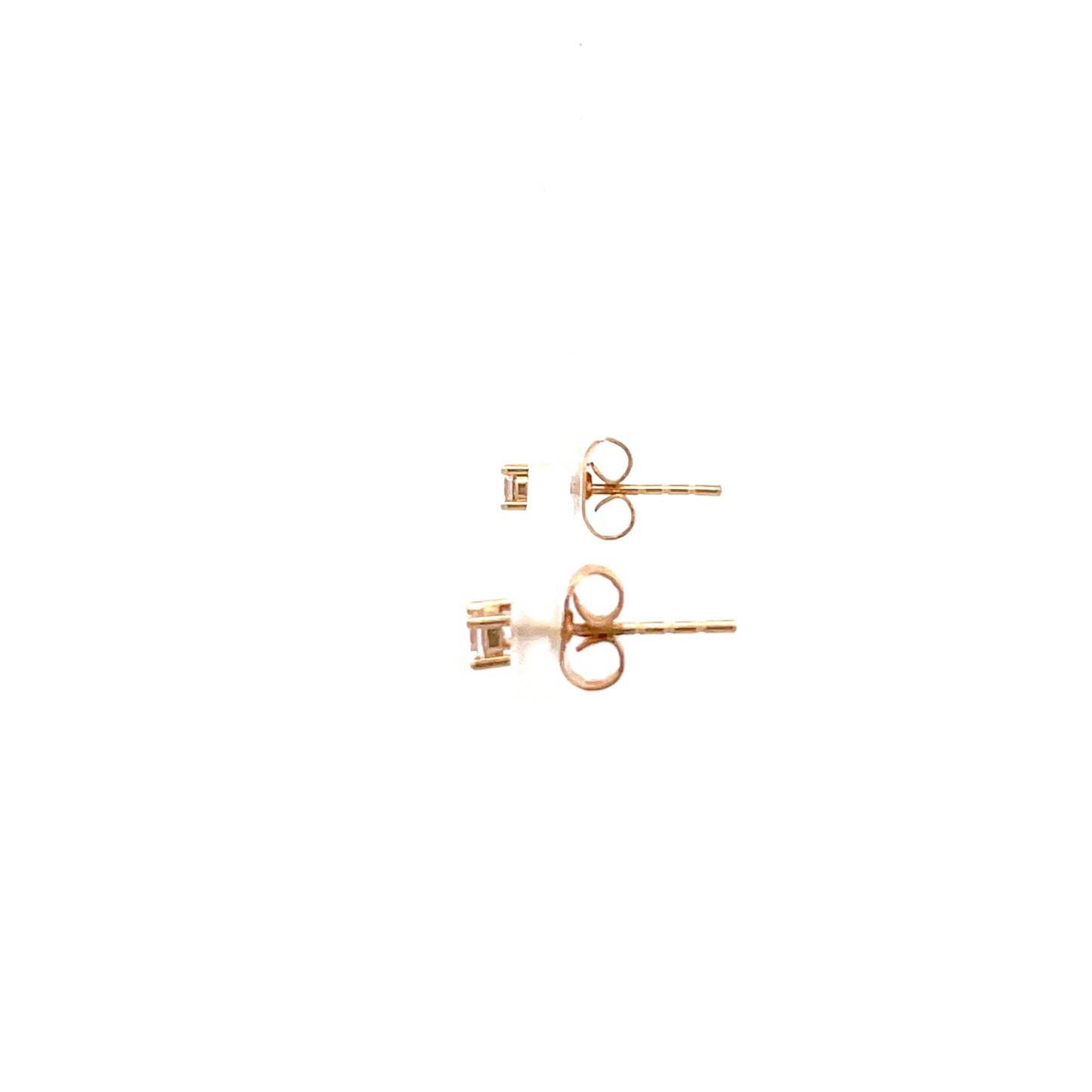 Basket Setting CZ Stud Round - 3mm