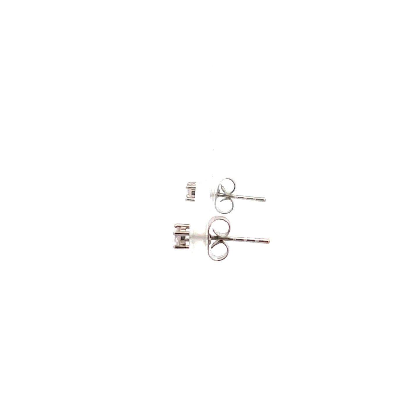 Basket Setting CZ Stud Round - 3mm