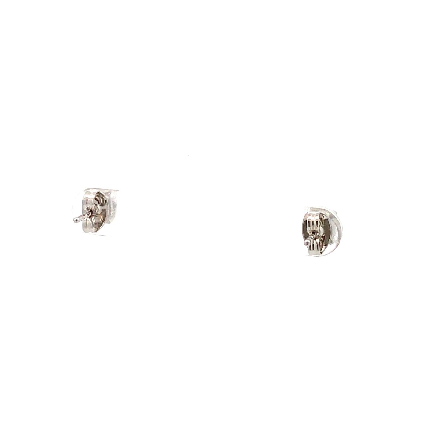 Basket Setting CZ Stud Round - 5mm