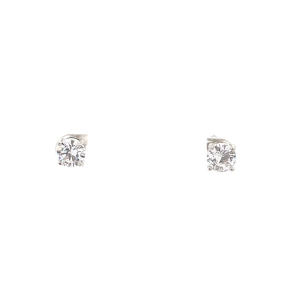 Basket Setting CZ Stud Round - 7mm