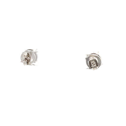 Basket Setting CZ Stud Round - 9mm