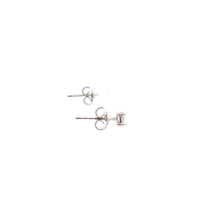 Basket Setting CZ Stud Square - 3mm