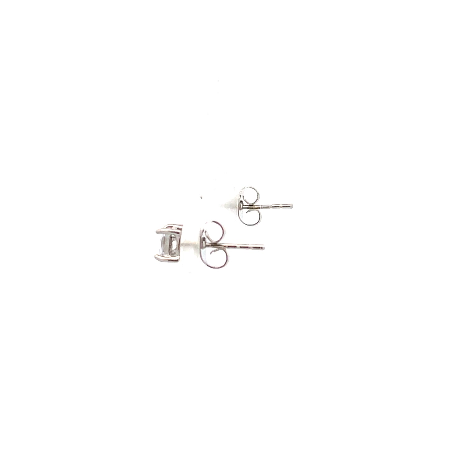 Basket Setting CZ Stud Square - 4mm