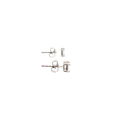 Basket Setting CZ Stud Square - 4mm