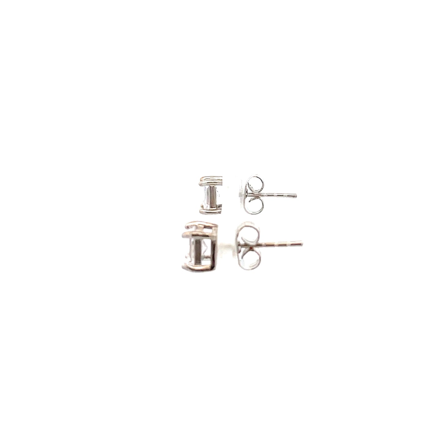 Basket Setting CZ Stud Square - 5mm