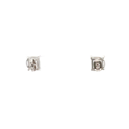 Basket Setting CZ Stud Square - 7mm