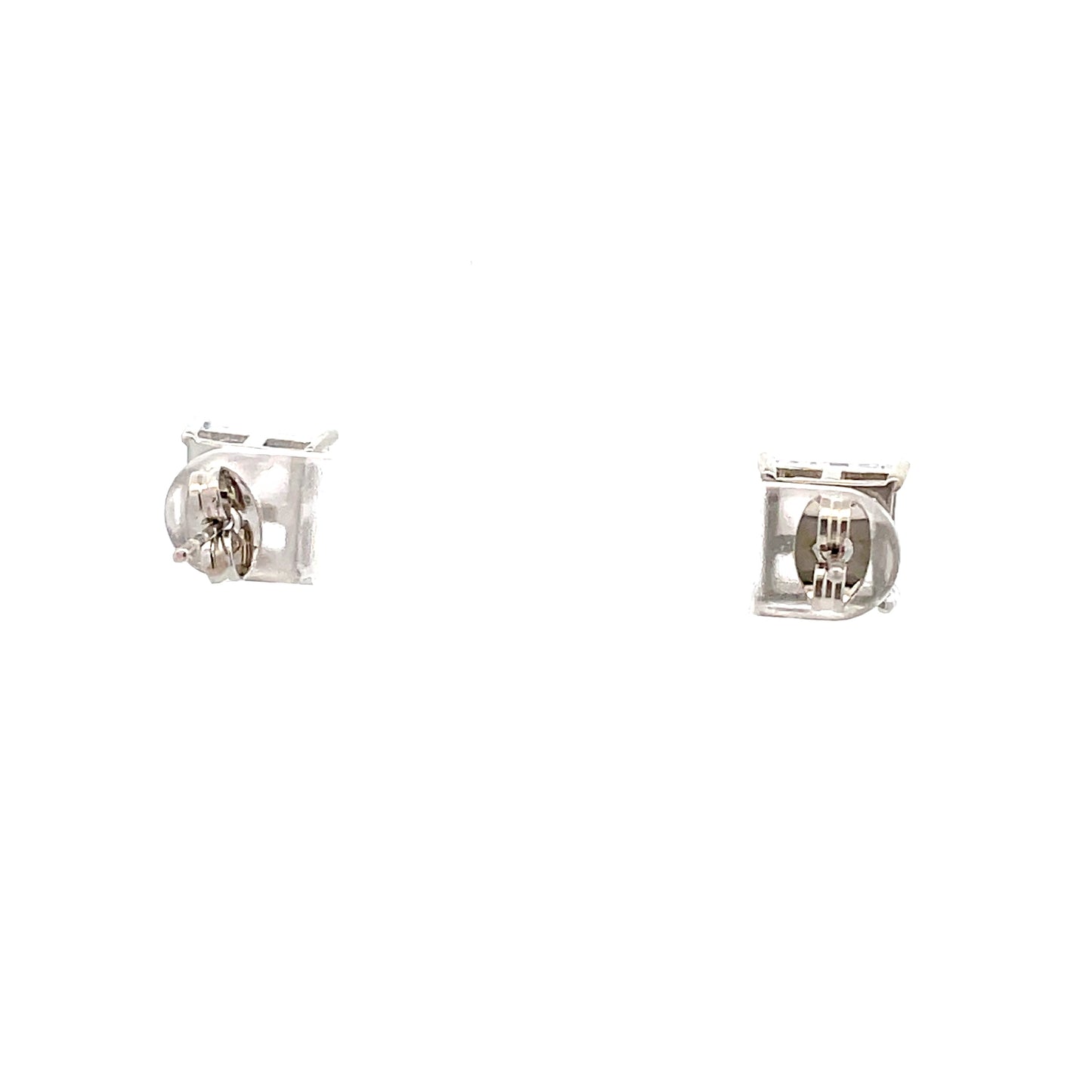 Basket Setting CZ Stud Square - 8mm