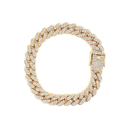 Iced Out Diamond Anklet - Design 05