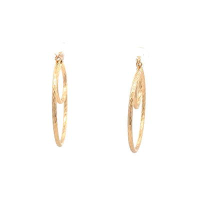 Floor Pin-catch Earrings - Style 33