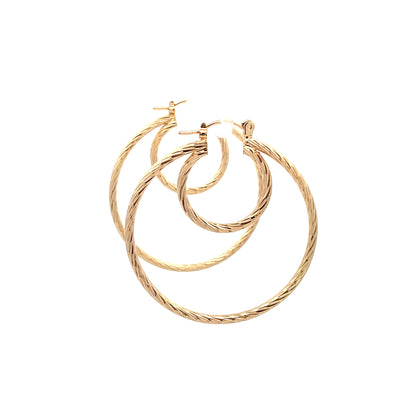 Floor Pin-catch Earrings - Style 33