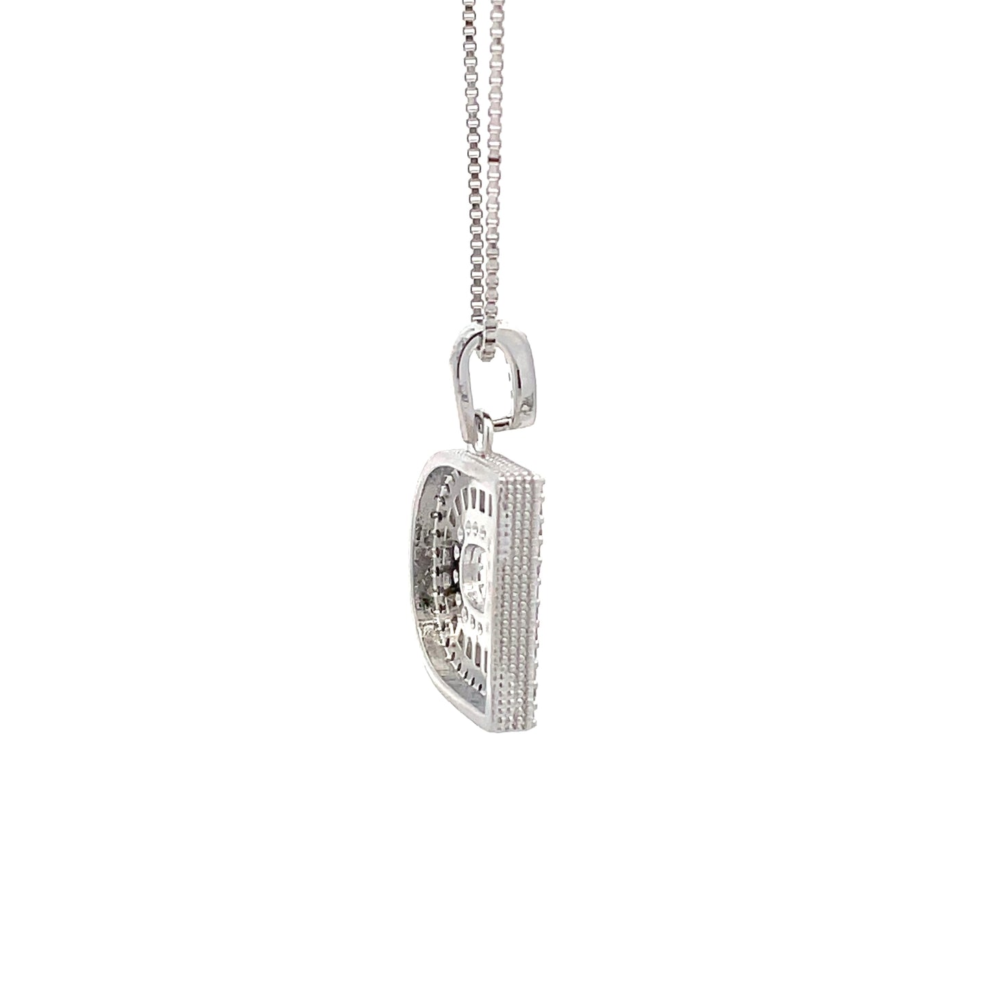 The One Fancy Diamond Necklace - Letter D