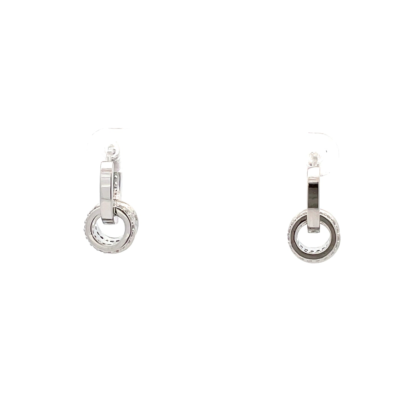 Huggie Hoops & Charm Earrings - Style 01