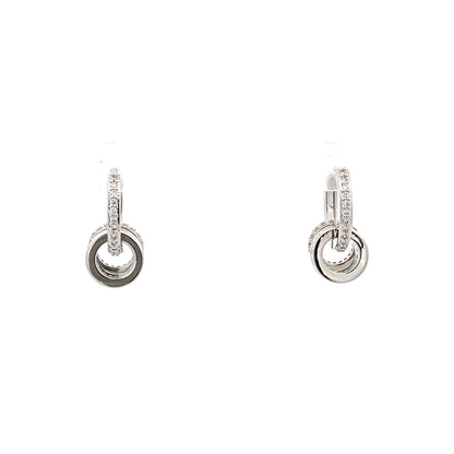 Huggie Hoops & Charm Earrings - Style 01
