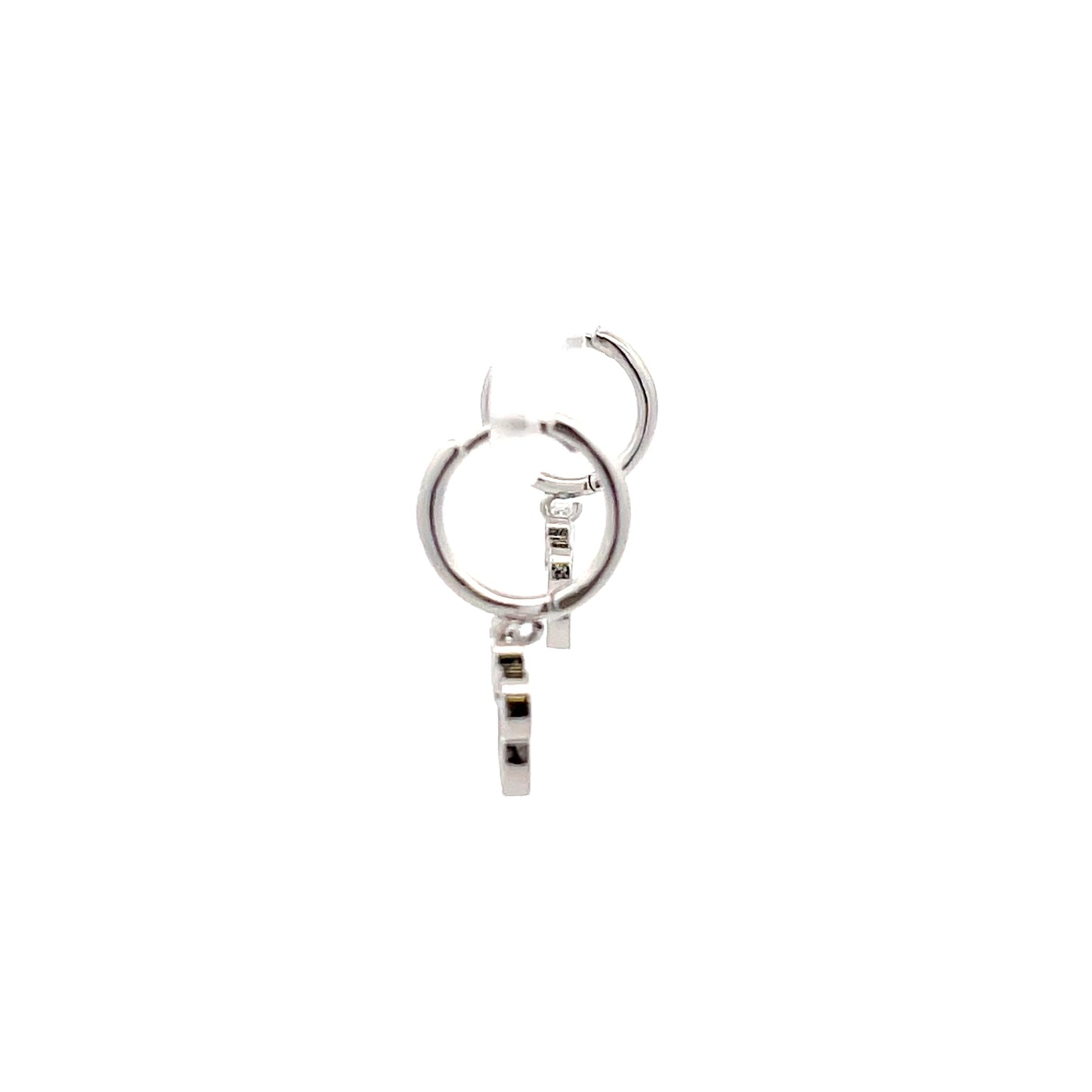 Huggie Hoops & Charm Earrings - Style 03