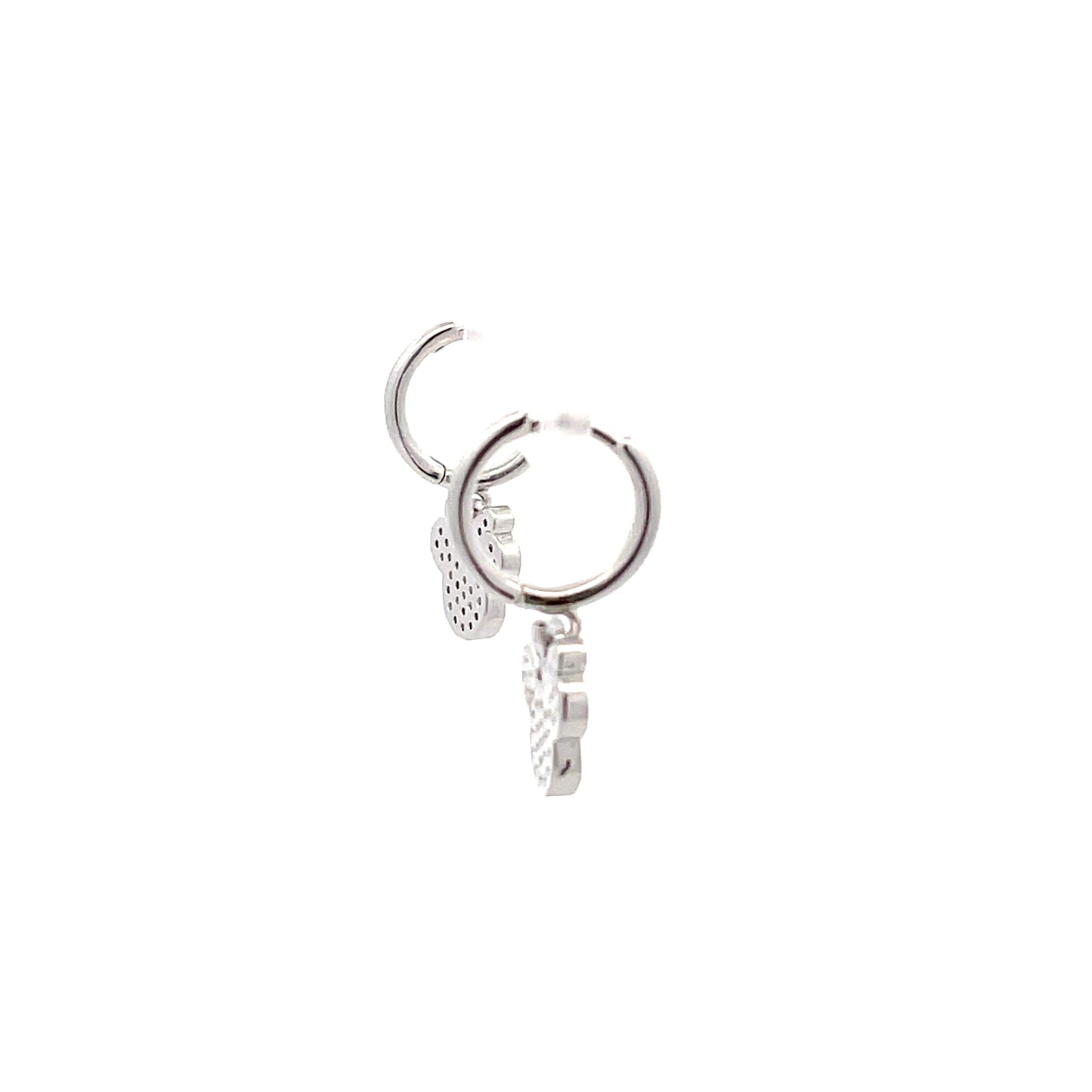 Huggie Hoops & Charm Earrings - Style 03