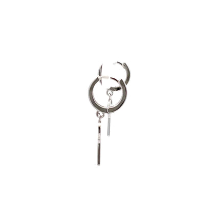 Huggie Hoops & Charm Earrings - Style 05