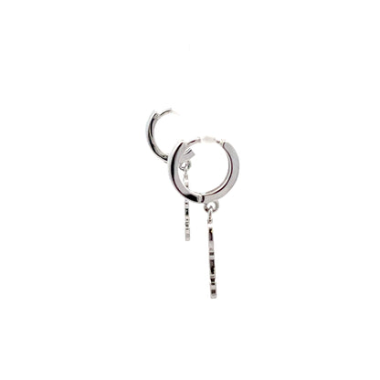 Huggie Hoops & Charm Earrings - Style 05
