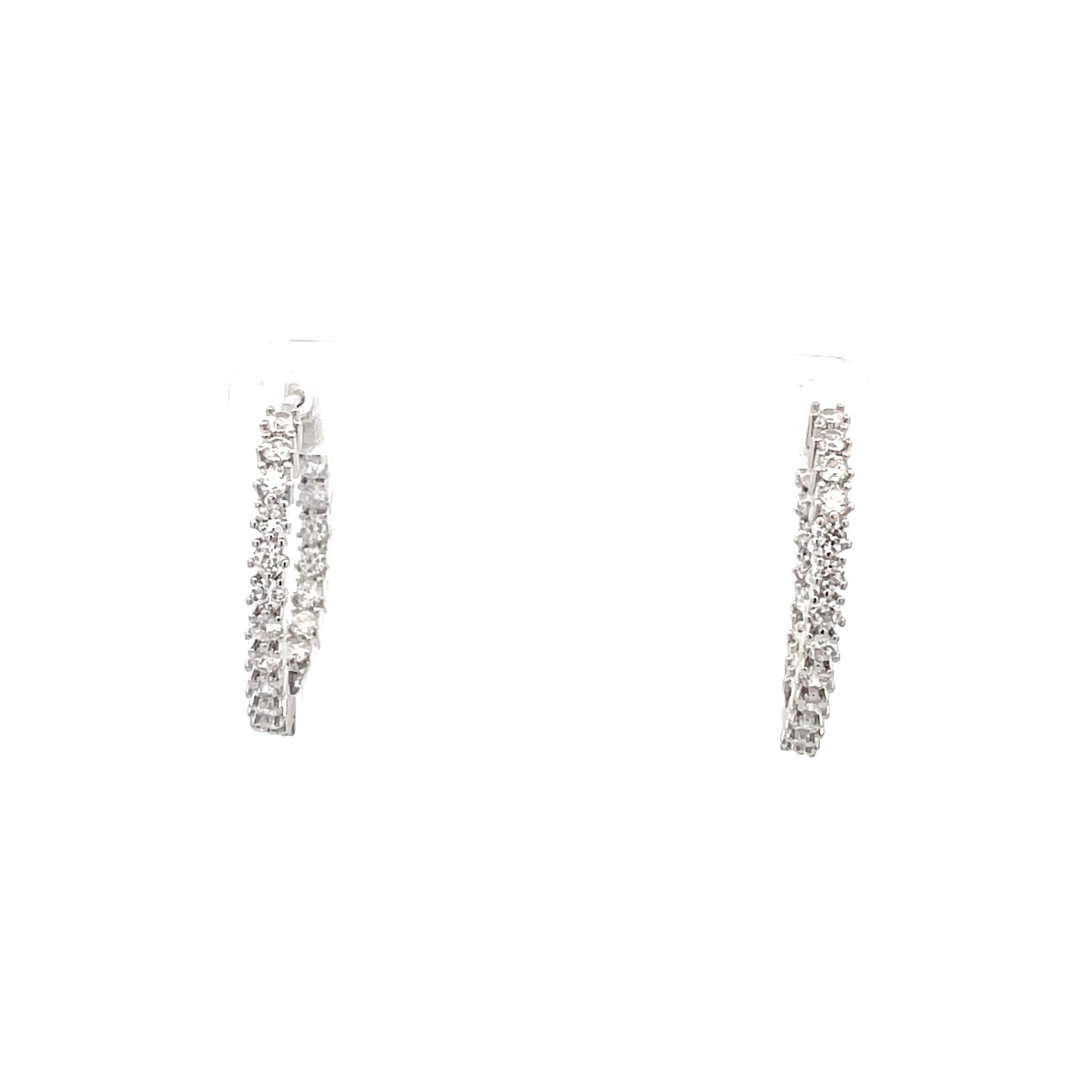 Huggie Hoops & Charm Earrings - Style 07