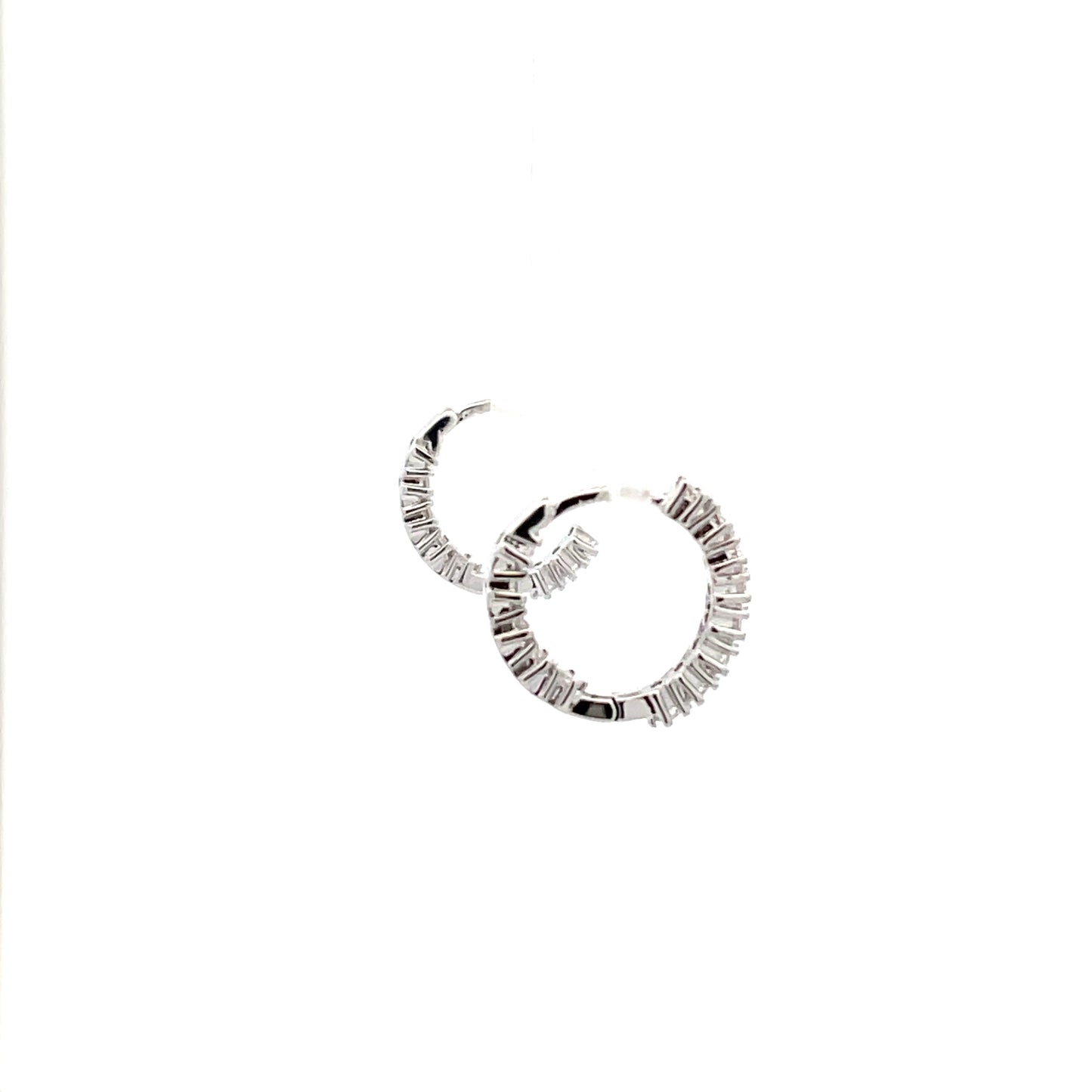 The One Huggie Hoops & Charm Earrings - Style 9