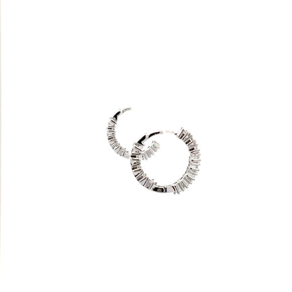 Huggie Hoops & Charm Earrings - Style 09