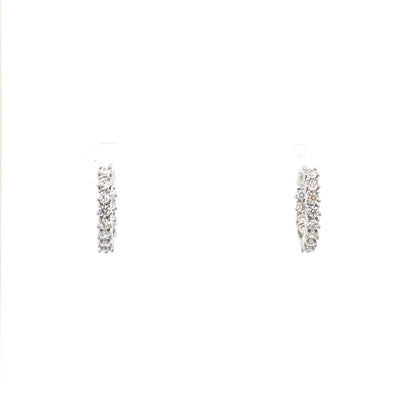 Huggie Hoops & Charm Earrings - Style 09