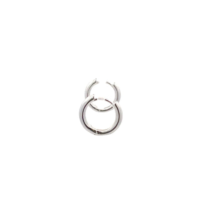 Huggie Hoops & Charm Earrings - Style 12