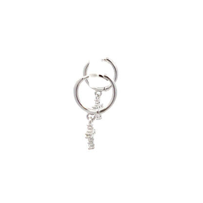 Huggie Hoops & Charm Earrings - Style 16