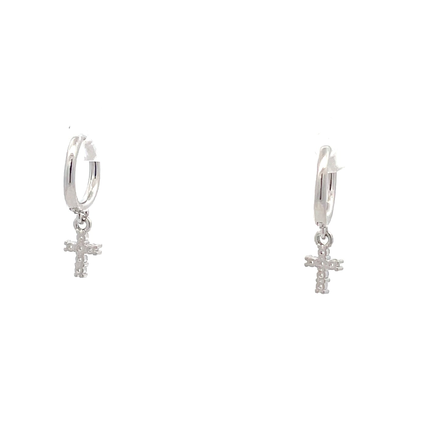 The One Huggie Hoops & Charm Earrings - Style 16