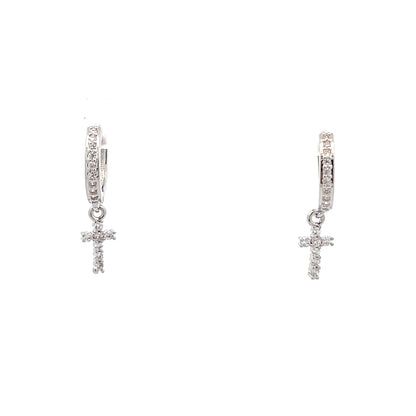 Huggie Hoops & Charm Earrings - Style 17