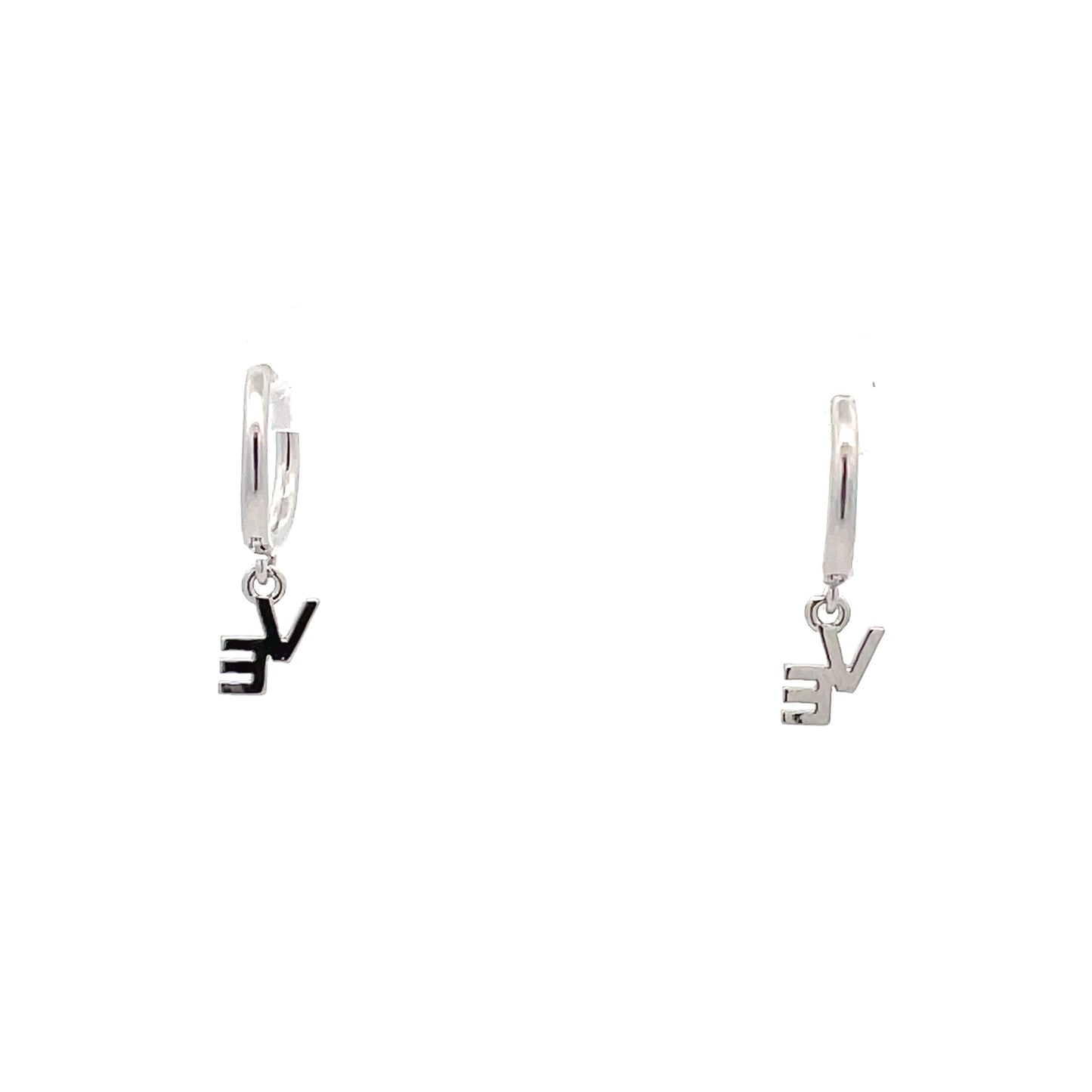 The One Huggie Hoops & Charm Earrings - Style 19