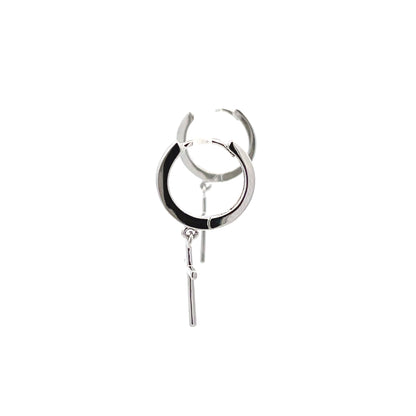 Huggie Hoops & Charm Earrings - Style 24
