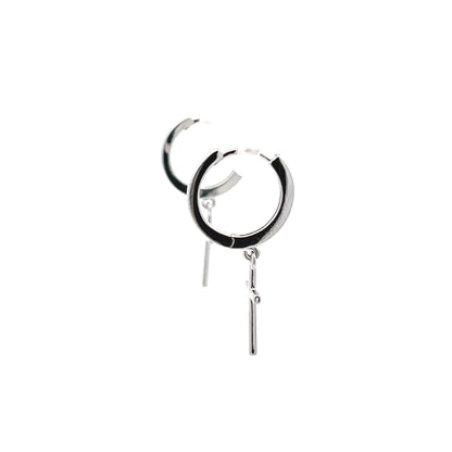 Huggie Hoops & Charm Earrings - Style 24